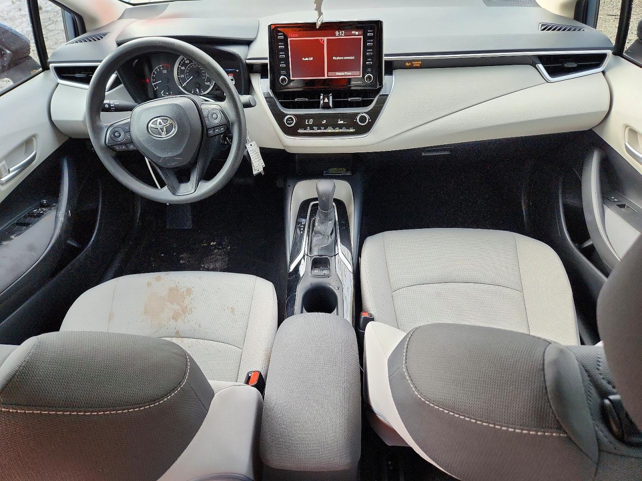 2021 Toyota Corolla Le Blue vin: JTDEPMAE5MJ183009