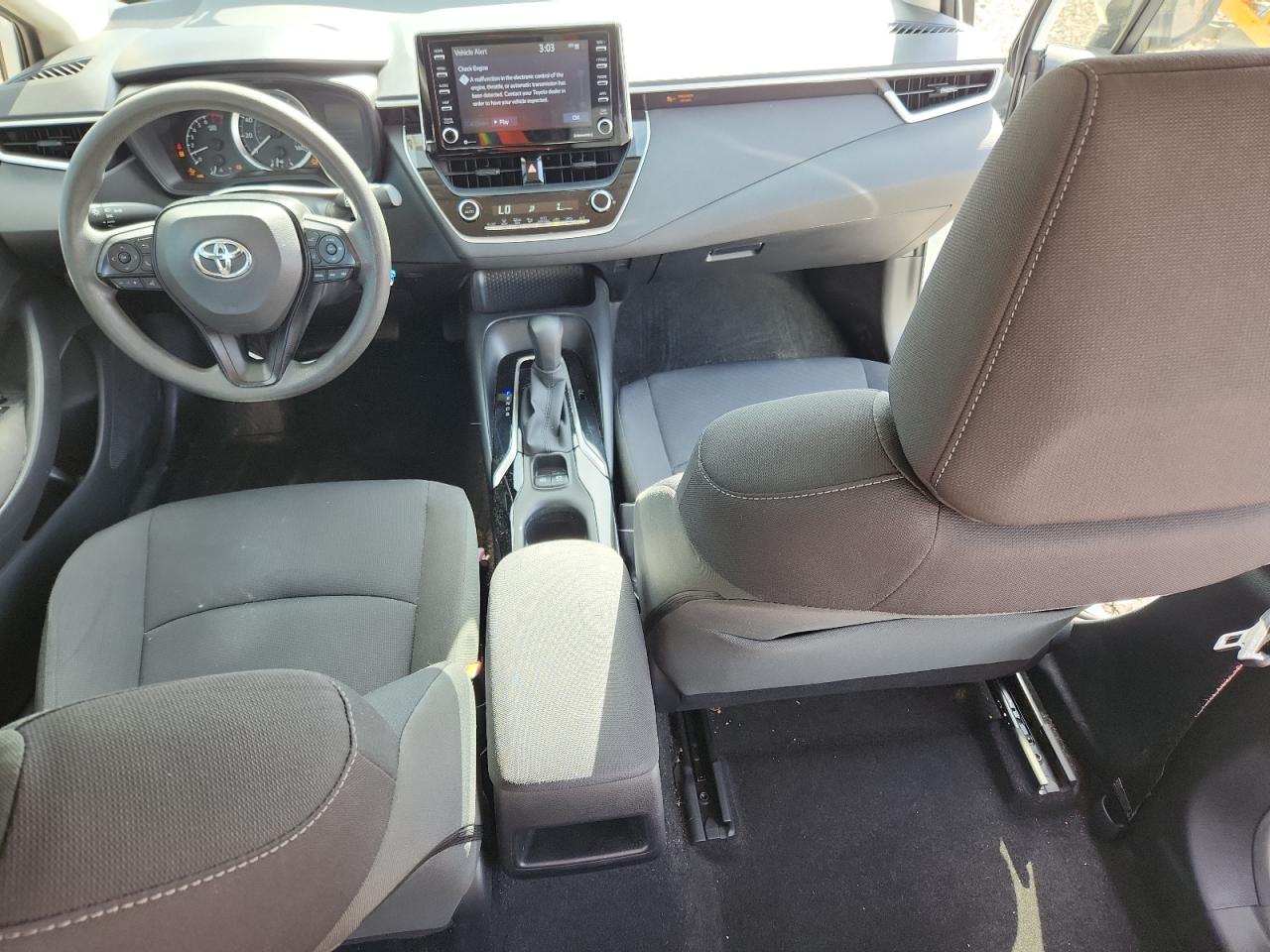 2021 Toyota Corolla Le White vin: JTDEPMAE6MJ169068