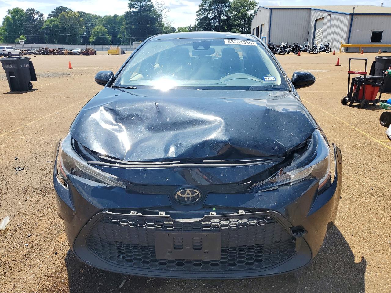 2021 Toyota Corolla Le Black vin: JTDEPMAE7MJ143790