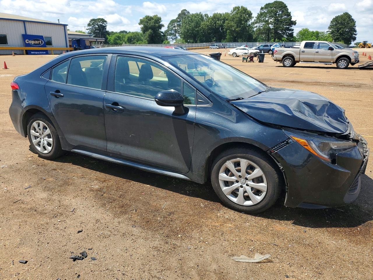2021 Toyota Corolla Le Black vin: JTDEPMAE7MJ143790