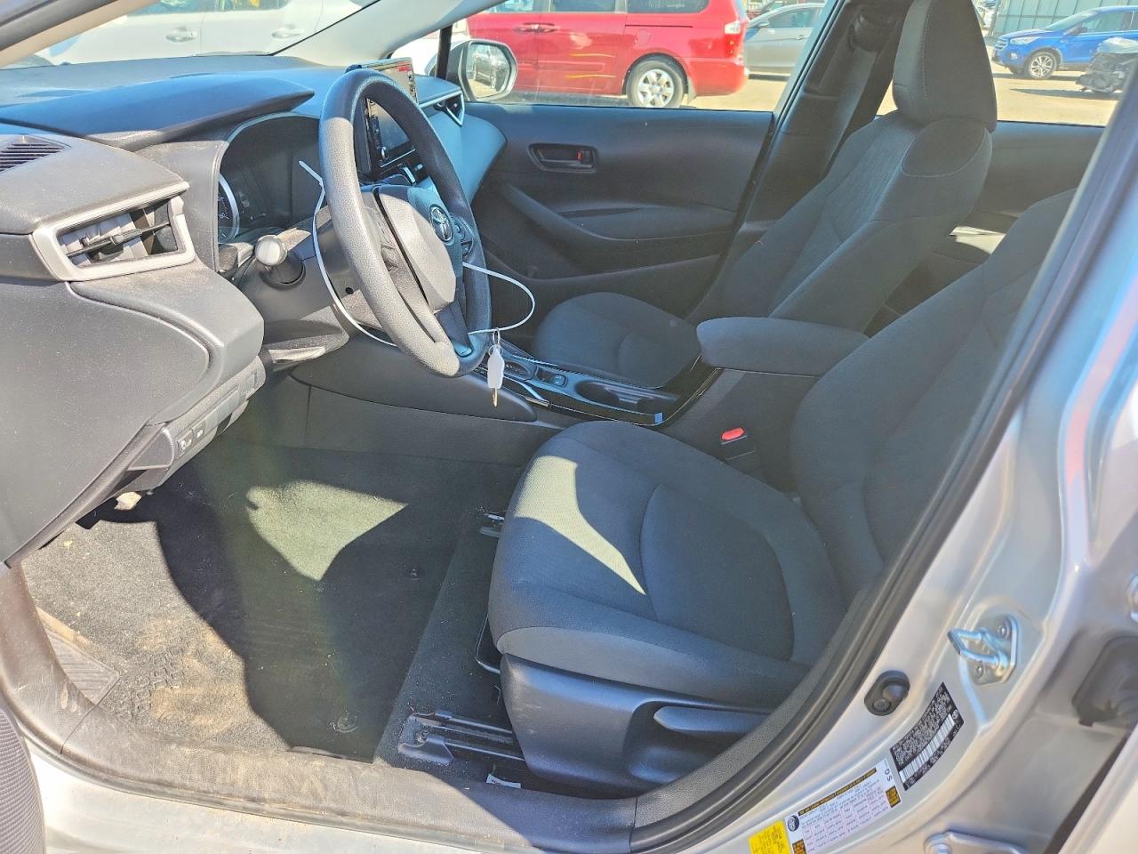 2022 Toyota Corolla Le Silver vin: JTDEPMAE7N3030248