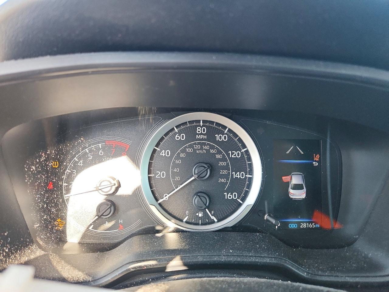 2022 Toyota Corolla Le Silver vin: JTDEPMAE7N3030248
