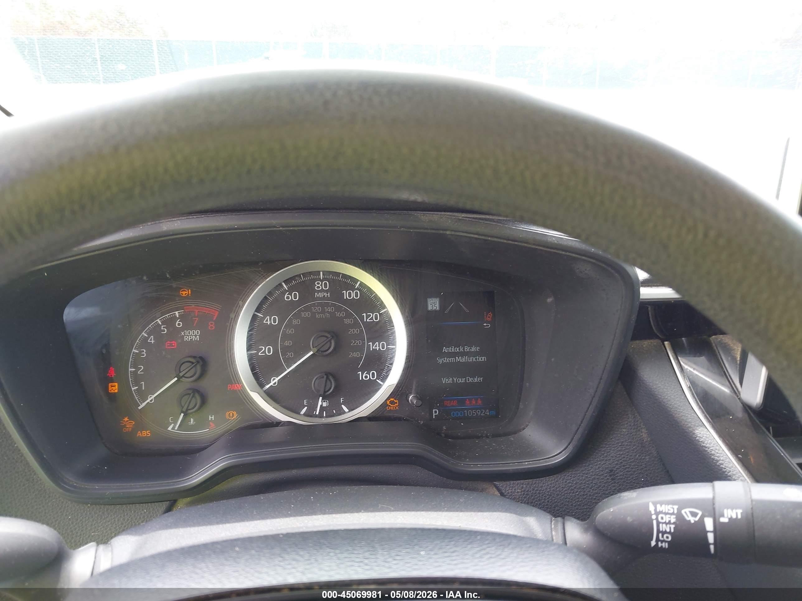 2021 Toyota Corolla Le Red vin: JTDEPMAE8MJ117716