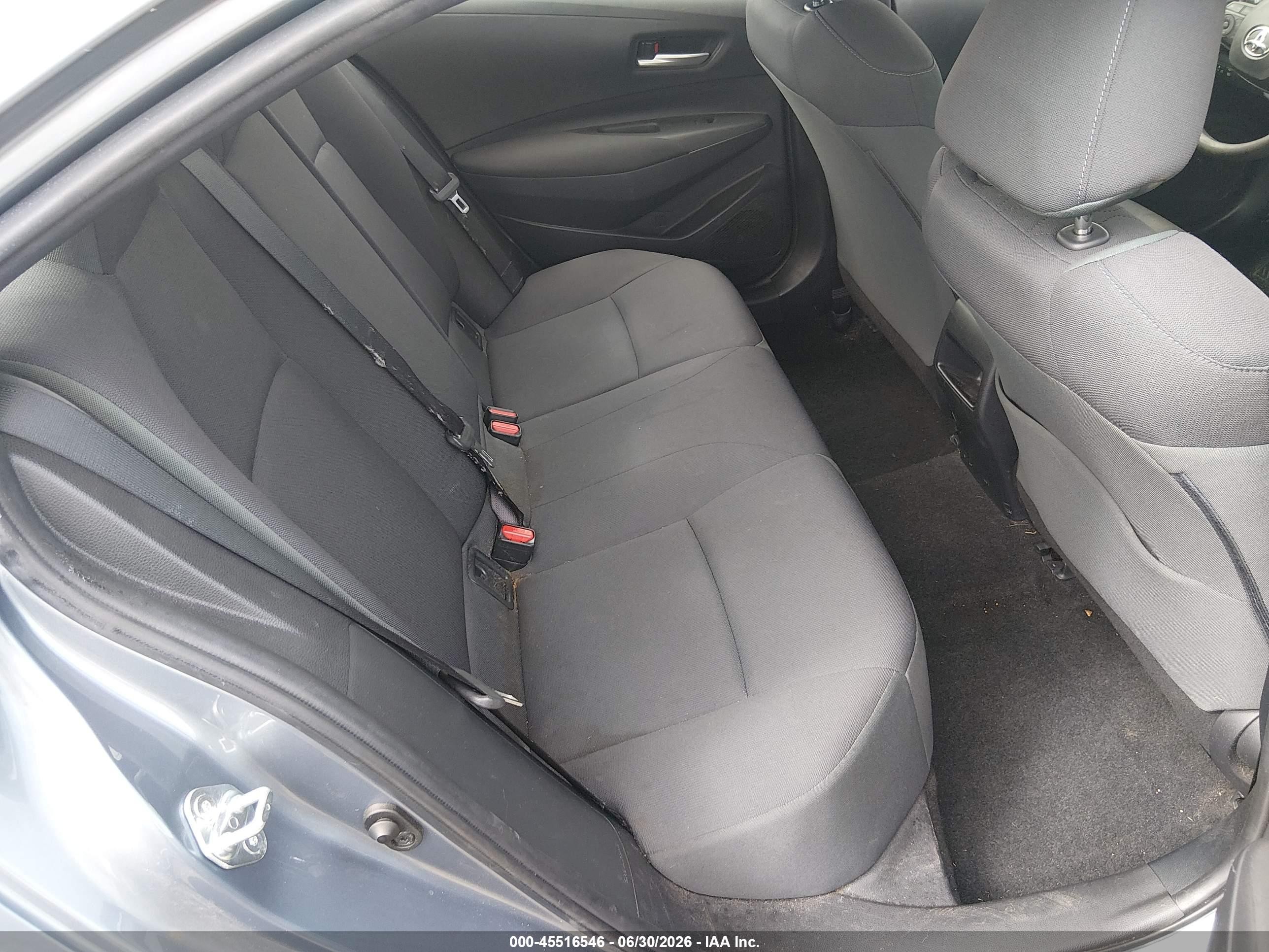 2021 Toyota Corolla Le Light Blue vin: JTDEPMAE8MJ159318