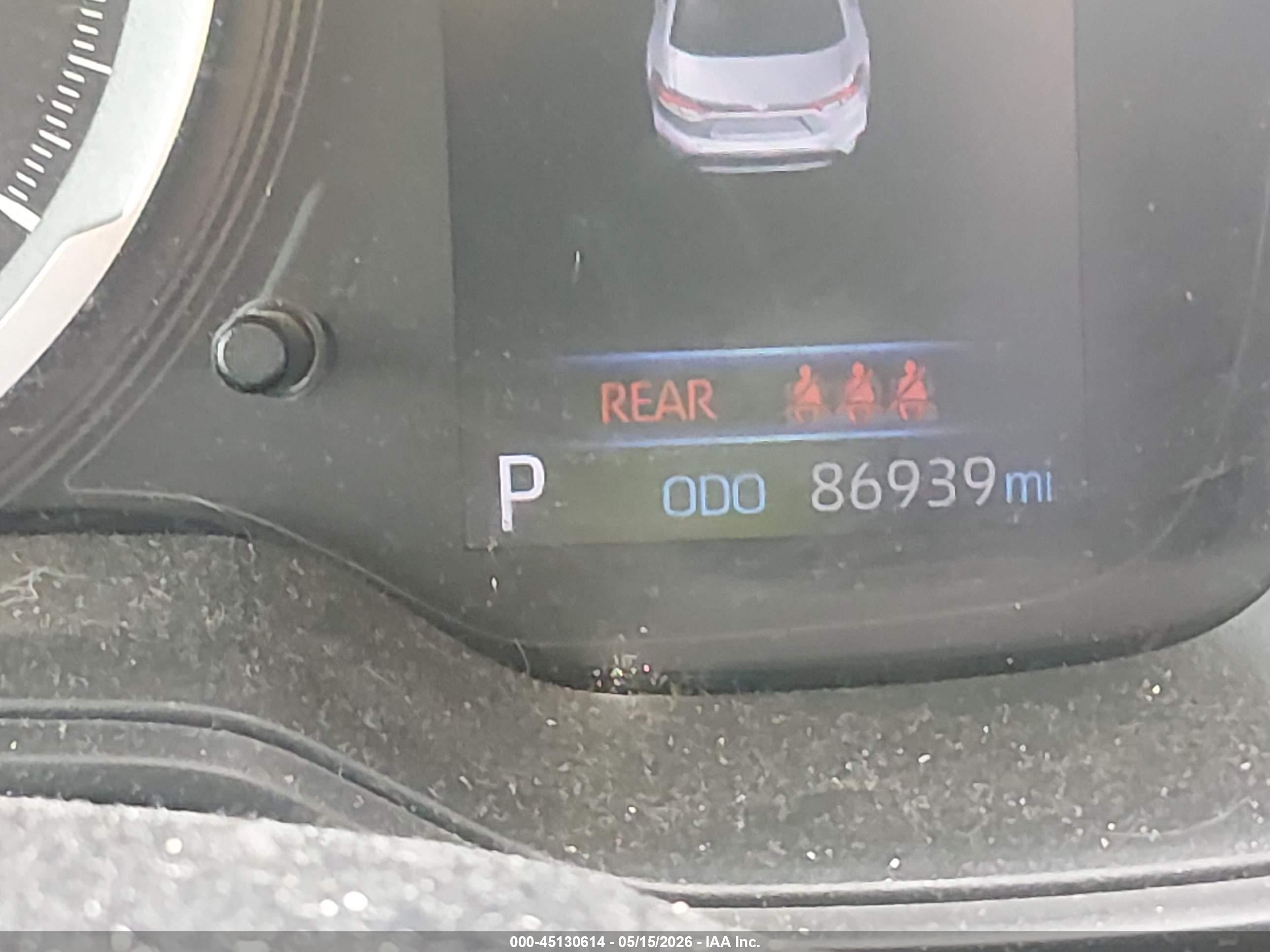 2021 Toyota Corolla Le Белый vin: JTDEPMAE8MJ176233