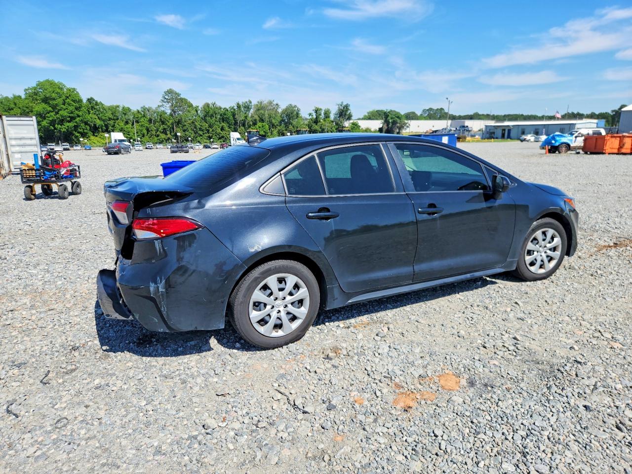 2022 Toyota Corolla Le Black vin: JTDEPMAE8NJ222810