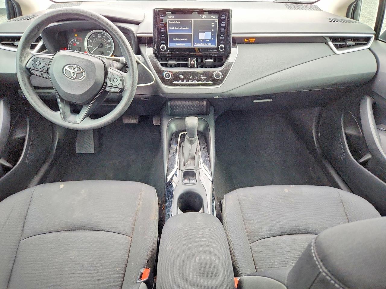 2022 Toyota Corolla Le Black vin: JTDEPMAE8NJ222810