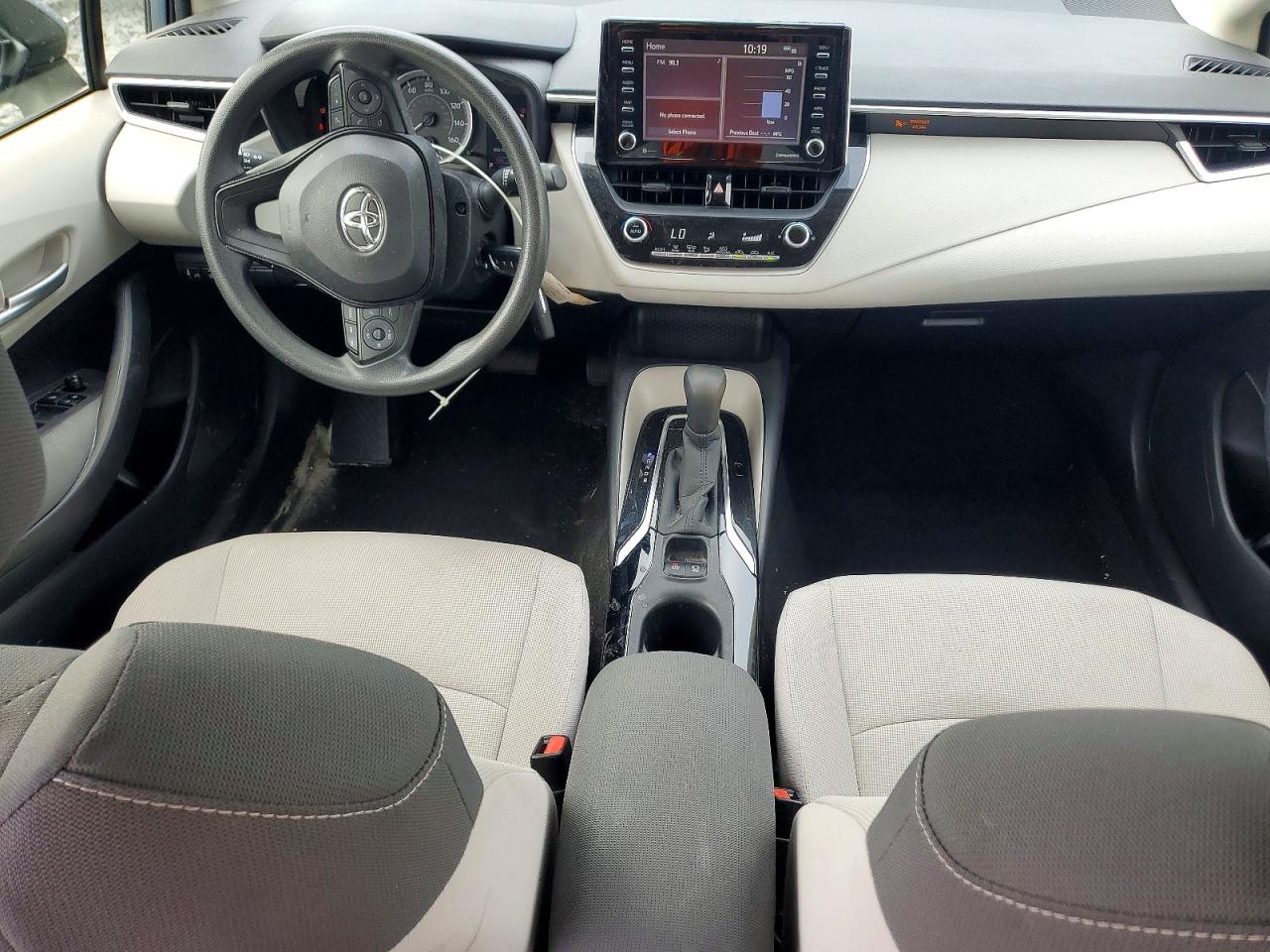 2021 Toyota Corolla Le Blue vin: JTDEPMAE9MJ129051