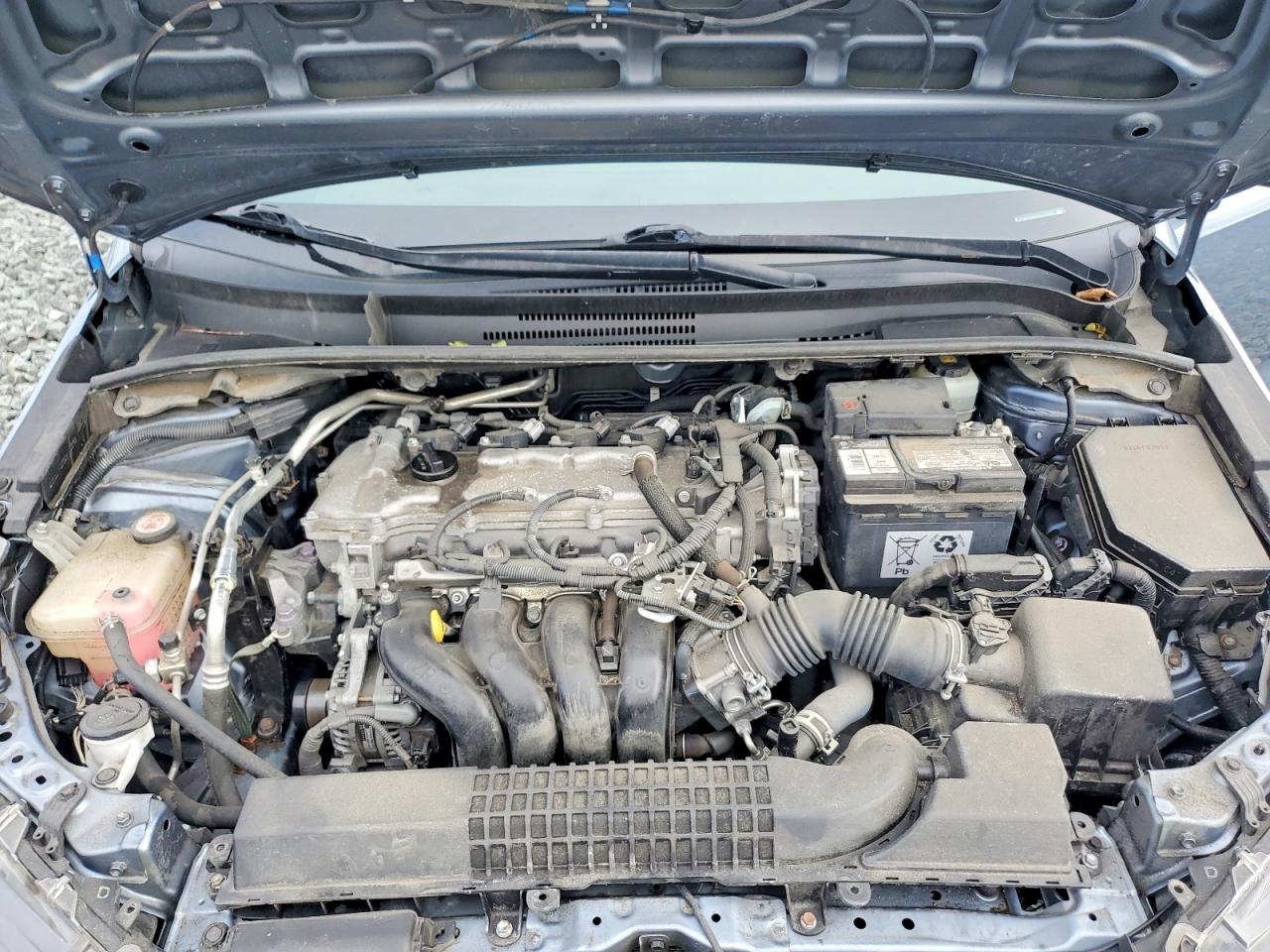 2021 Toyota Corolla Le Blue vin: JTDEPMAE9MJ129051