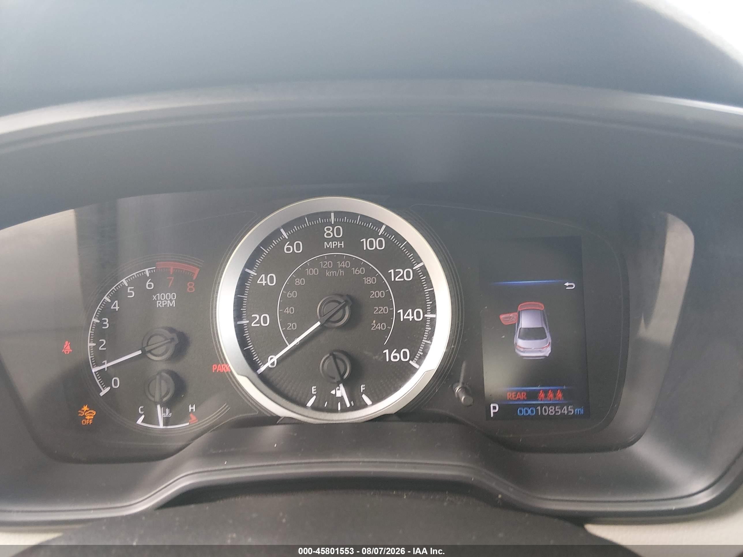 2021 Toyota Corolla Le Silver vin: JTDEPMAE9MJ145931