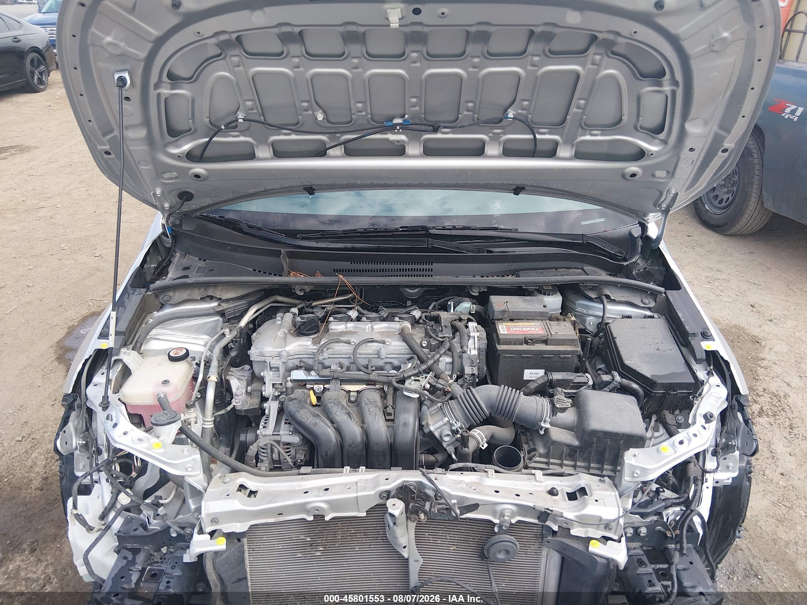2021 Toyota Corolla Le Silver vin: JTDEPMAE9MJ145931