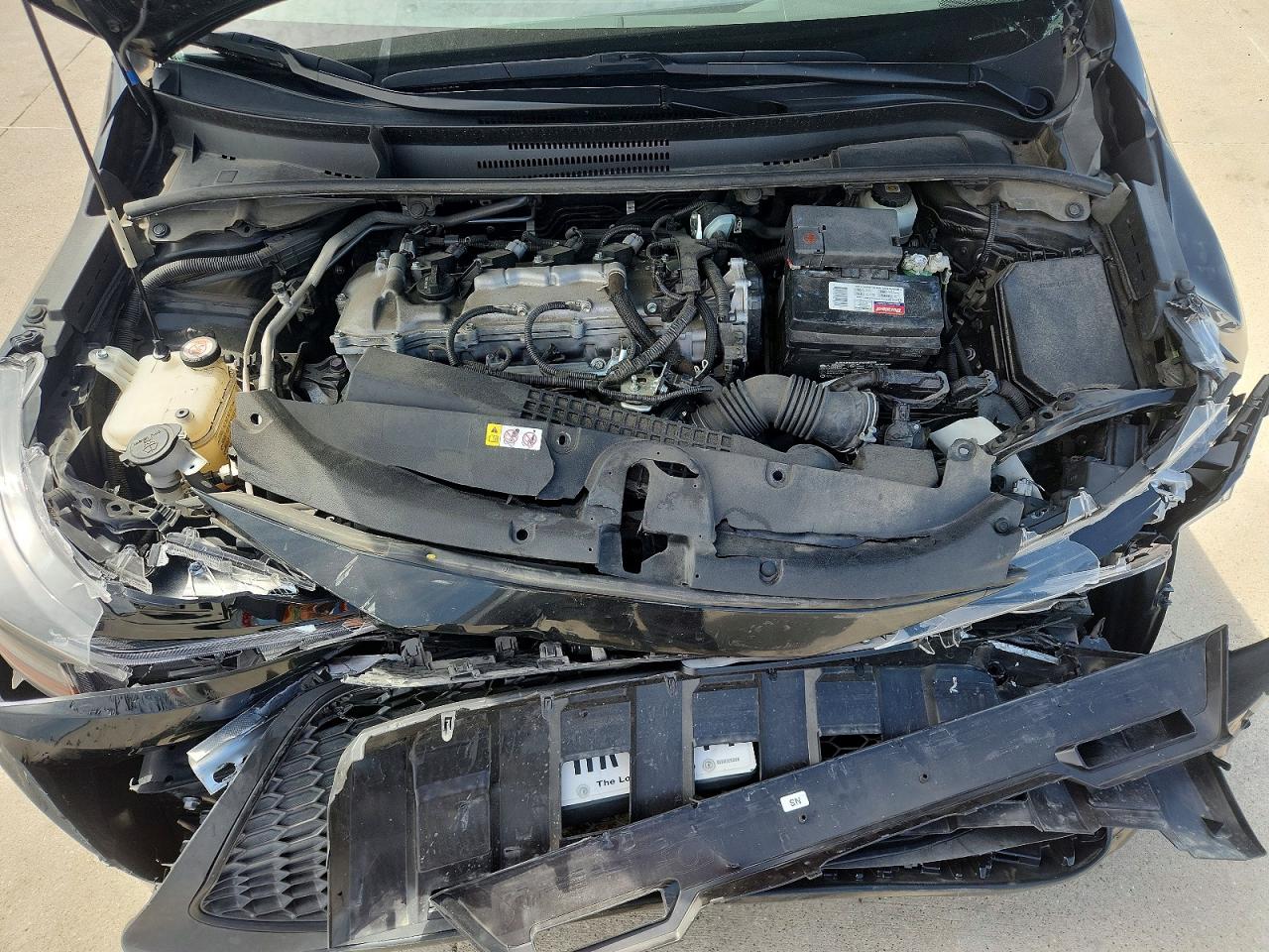 2021 Toyota Corolla Le Черный vin: JTDEPMAEXMJ169736