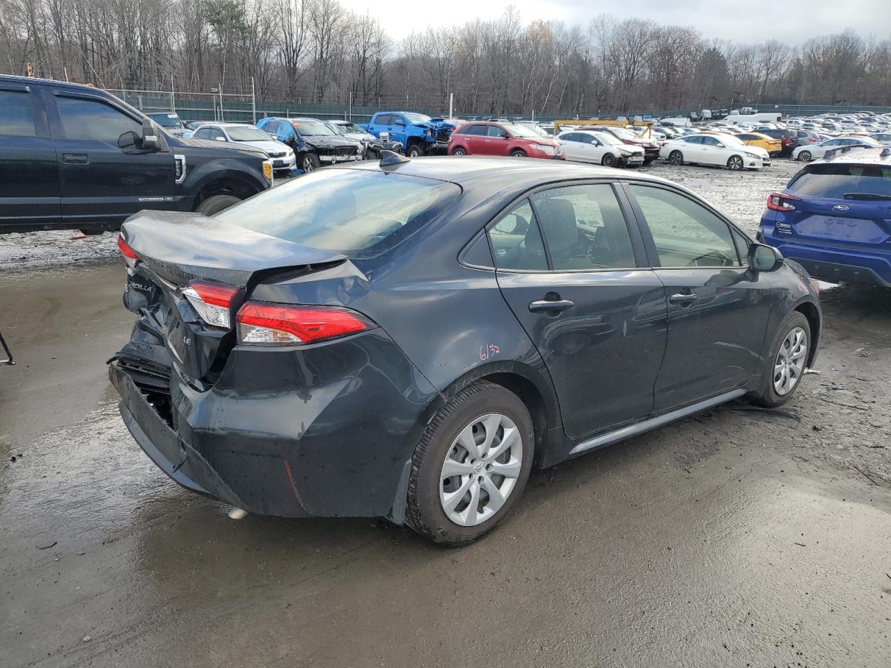 2021 Toyota Corolla Le Black vin: JTDEPMAEXMJ177397