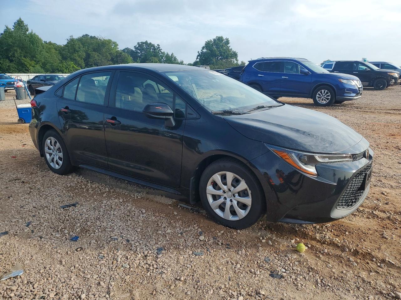 2021 Toyota Corolla Le Black vin: JTDEPMAEXMJ177397