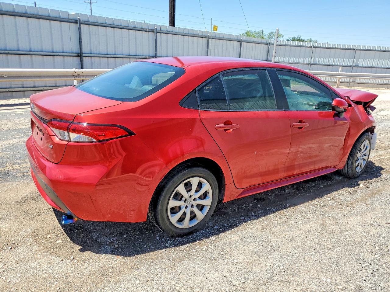 2020 Toyota Corolla Le Red vin: JTDEPRAE0LJ012406