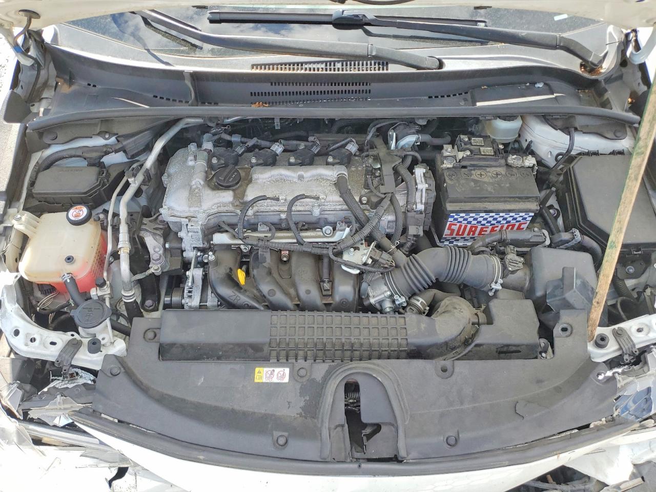 2020 Toyota Corolla Le White vin: JTDEPRAE0LJ041341