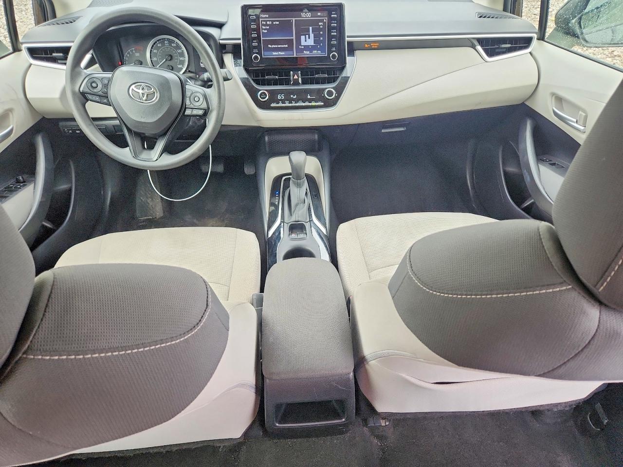 2020 Toyota Corolla Le Black vin: JTDEPRAE0LJ066384