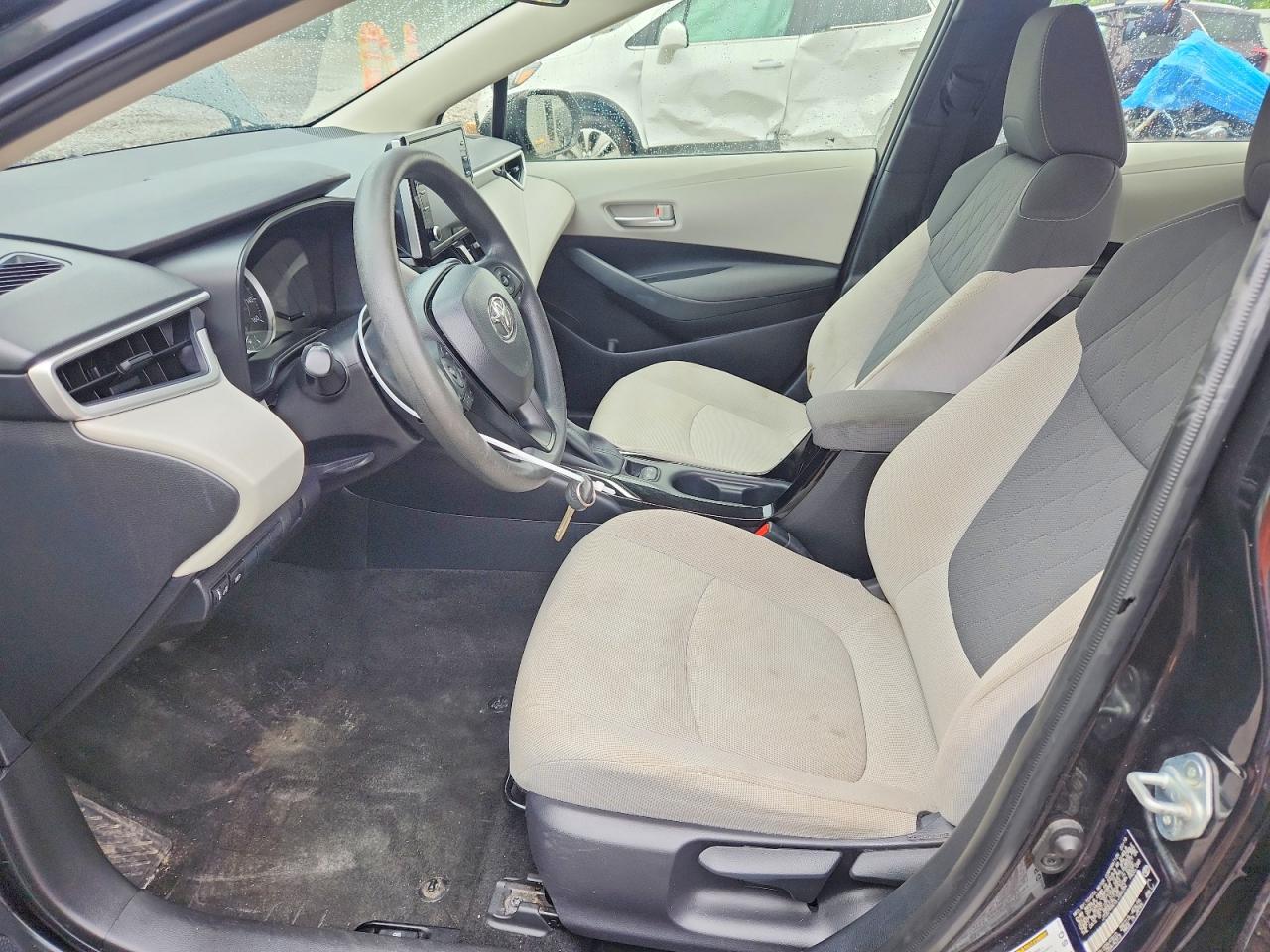 2020 Toyota Corolla Le Black vin: JTDEPRAE0LJ066384