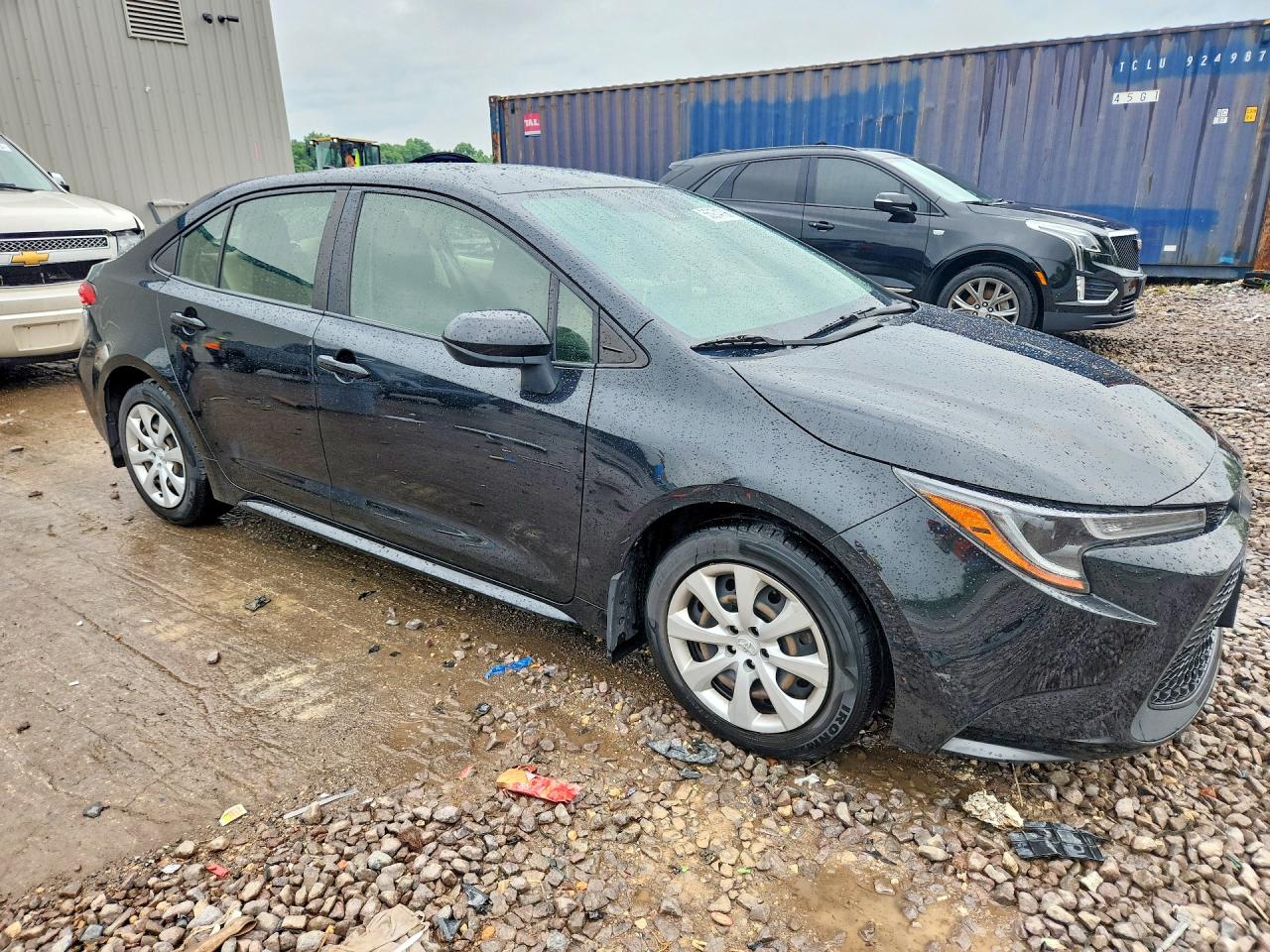2020 Toyota Corolla Le Black vin: JTDEPRAE0LJ066384