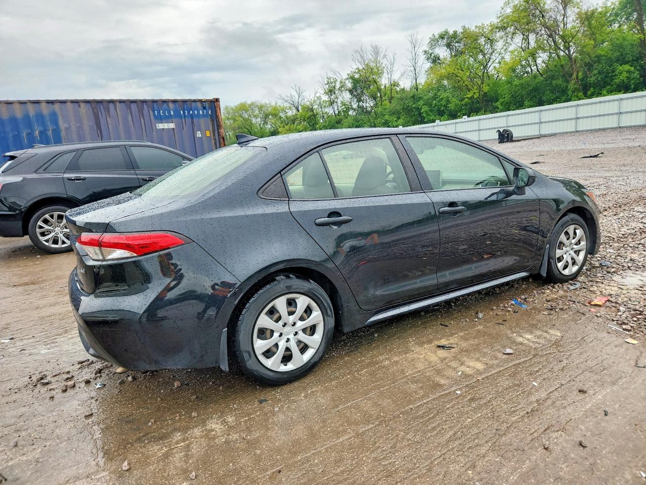 2020 Toyota Corolla Le Black vin: JTDEPRAE0LJ066384