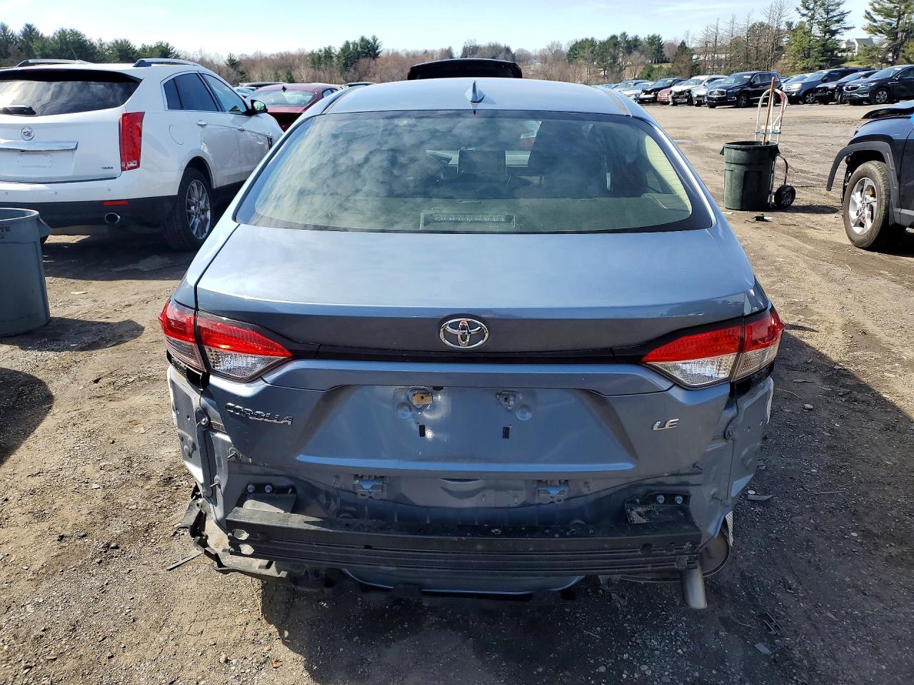 2020 Toyota Corolla Le Teal vin: JTDEPRAE1LJ043423