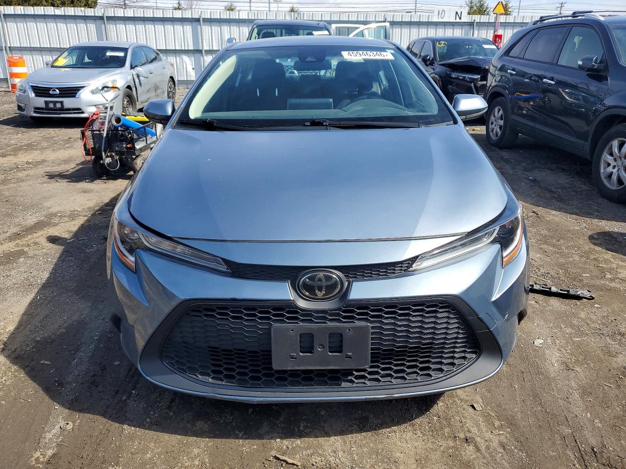 2020 Toyota Corolla Le Teal vin: JTDEPRAE1LJ043423