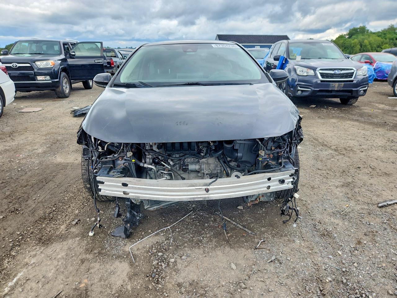 2020 Toyota Corolla Le Black vin: JTDEPRAE1LJ044295