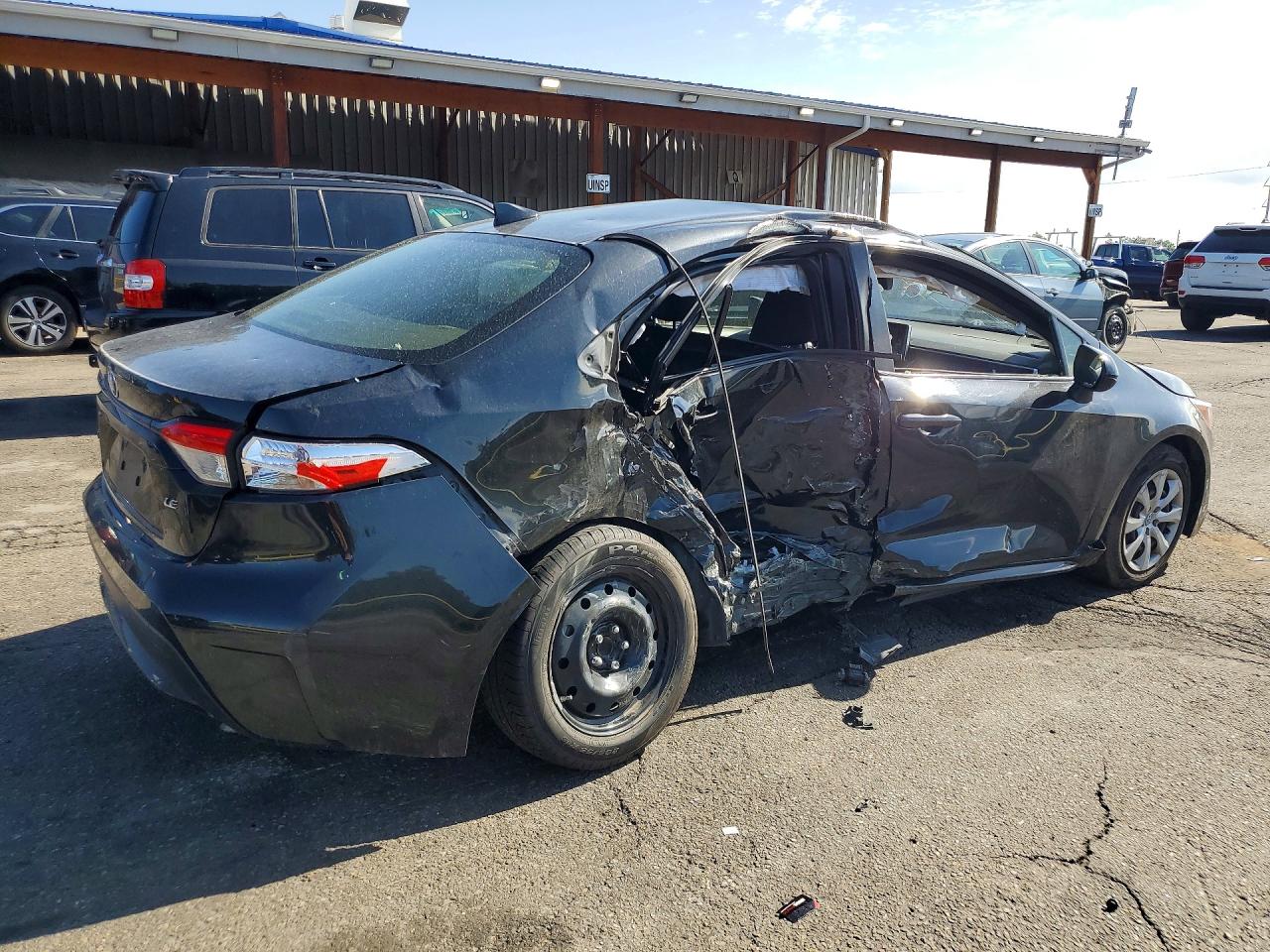 2020 Toyota Corolla Le Black vin: JTDEPRAE2LJ045889