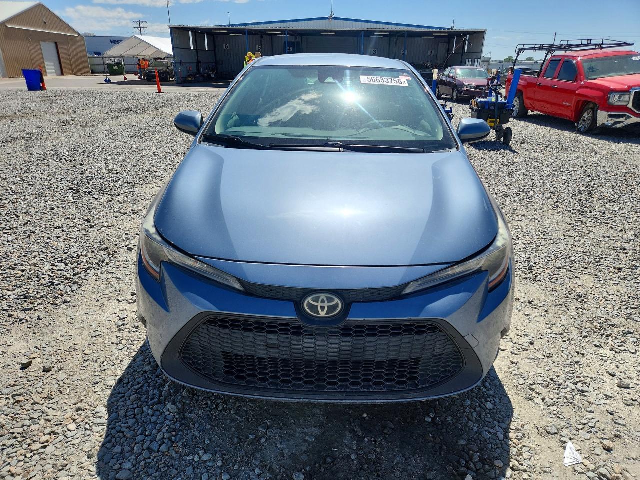 2020 Toyota Corolla Le Blue vin: JTDEPRAE3LJ013534