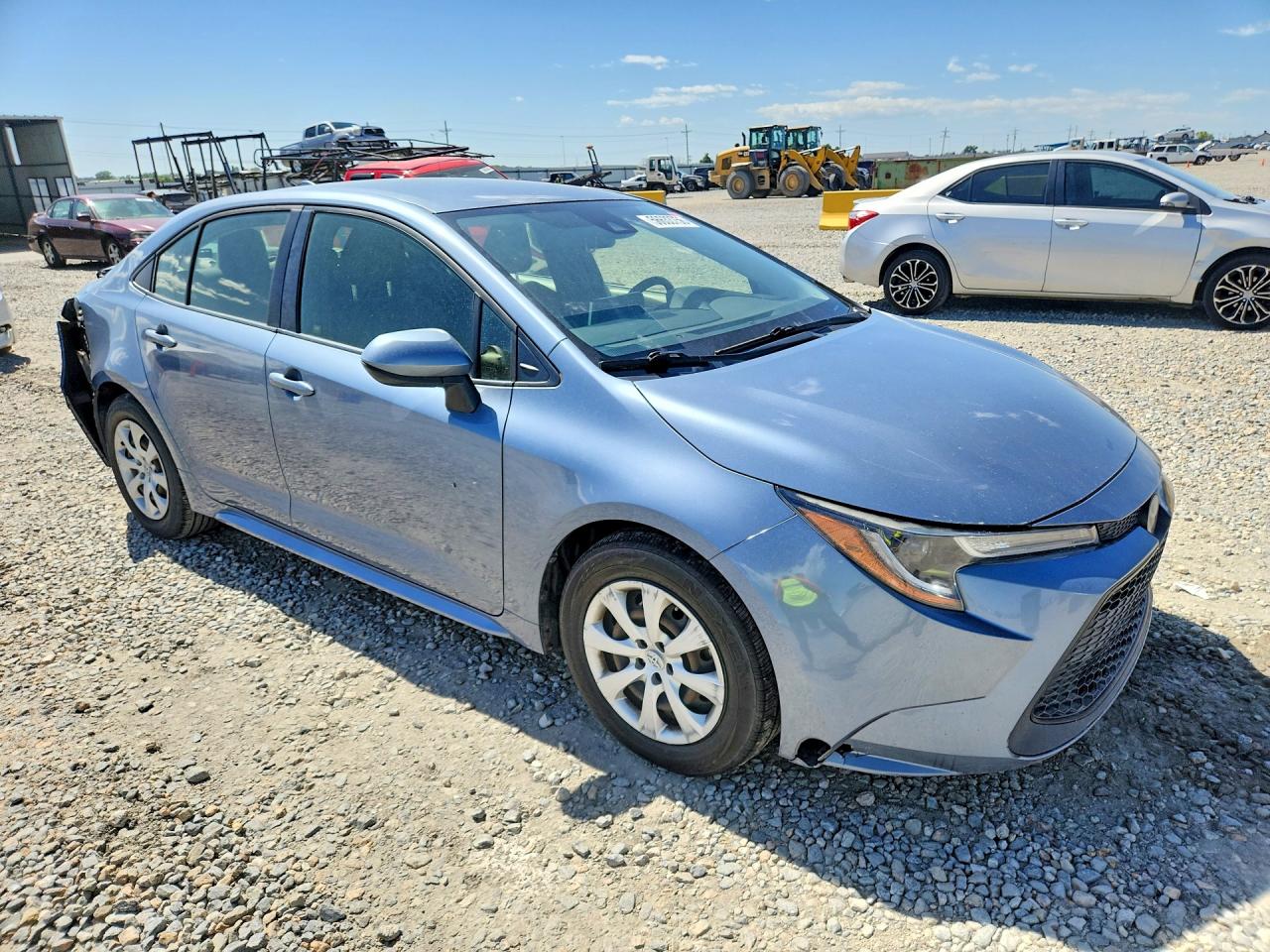 2020 Toyota Corolla Le Blue vin: JTDEPRAE3LJ013534