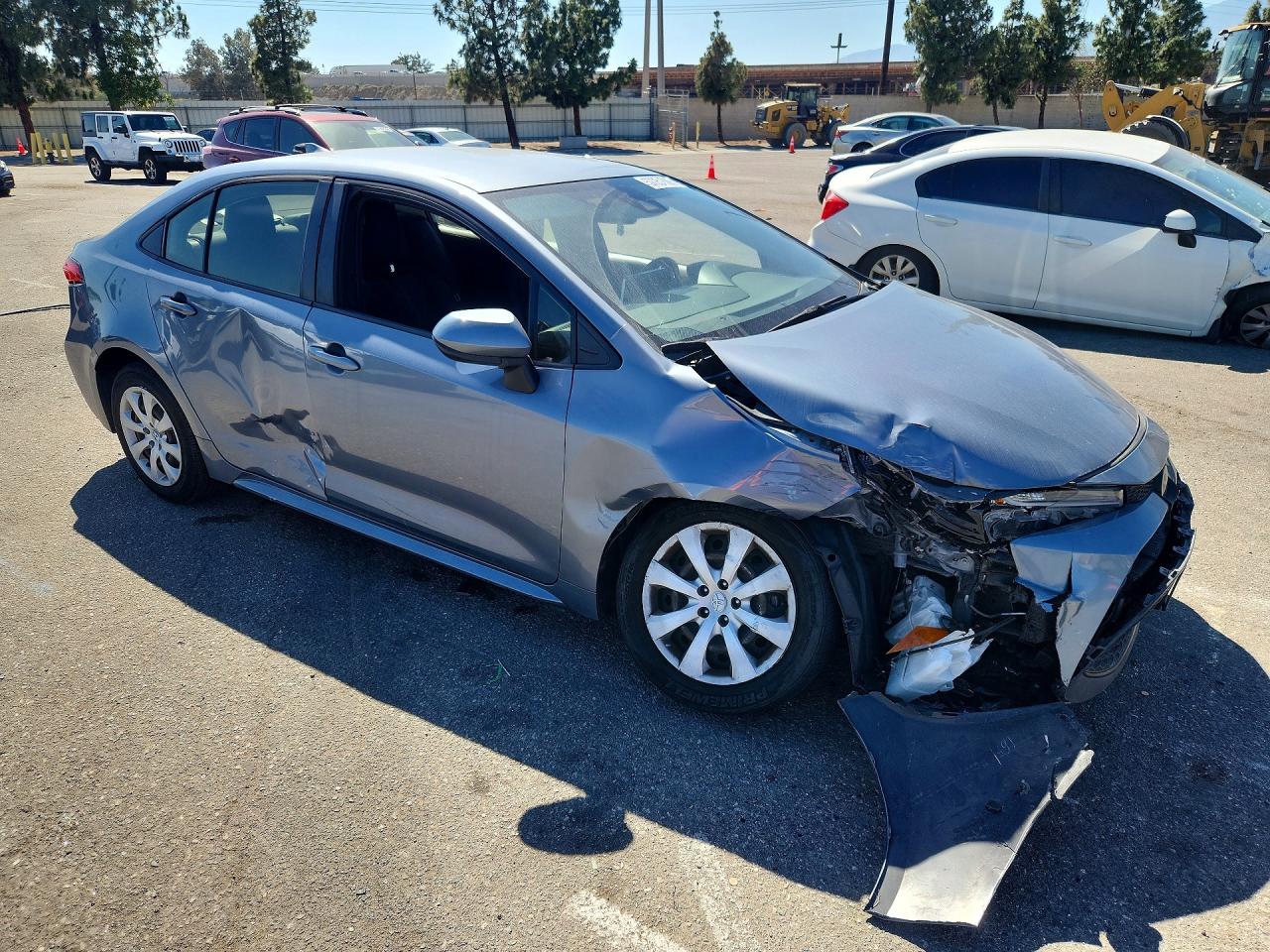 2020 Toyota Corolla Le Blue vin: JTDEPRAE3LJ042385