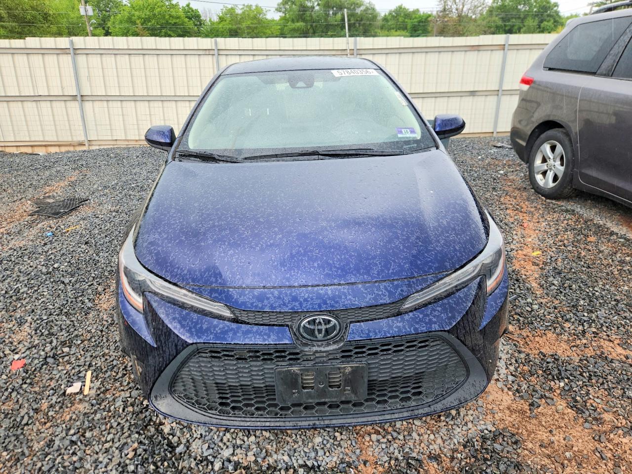 2020 Toyota Corolla Le Синий vin: JTDEPRAE5LJ060001