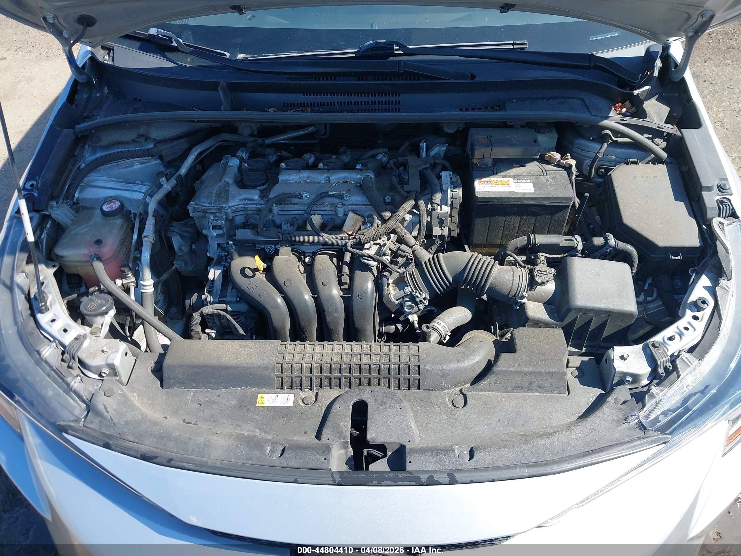 2020 Toyota Corolla Le Silver vin: JTDEPRAE6LJ097574