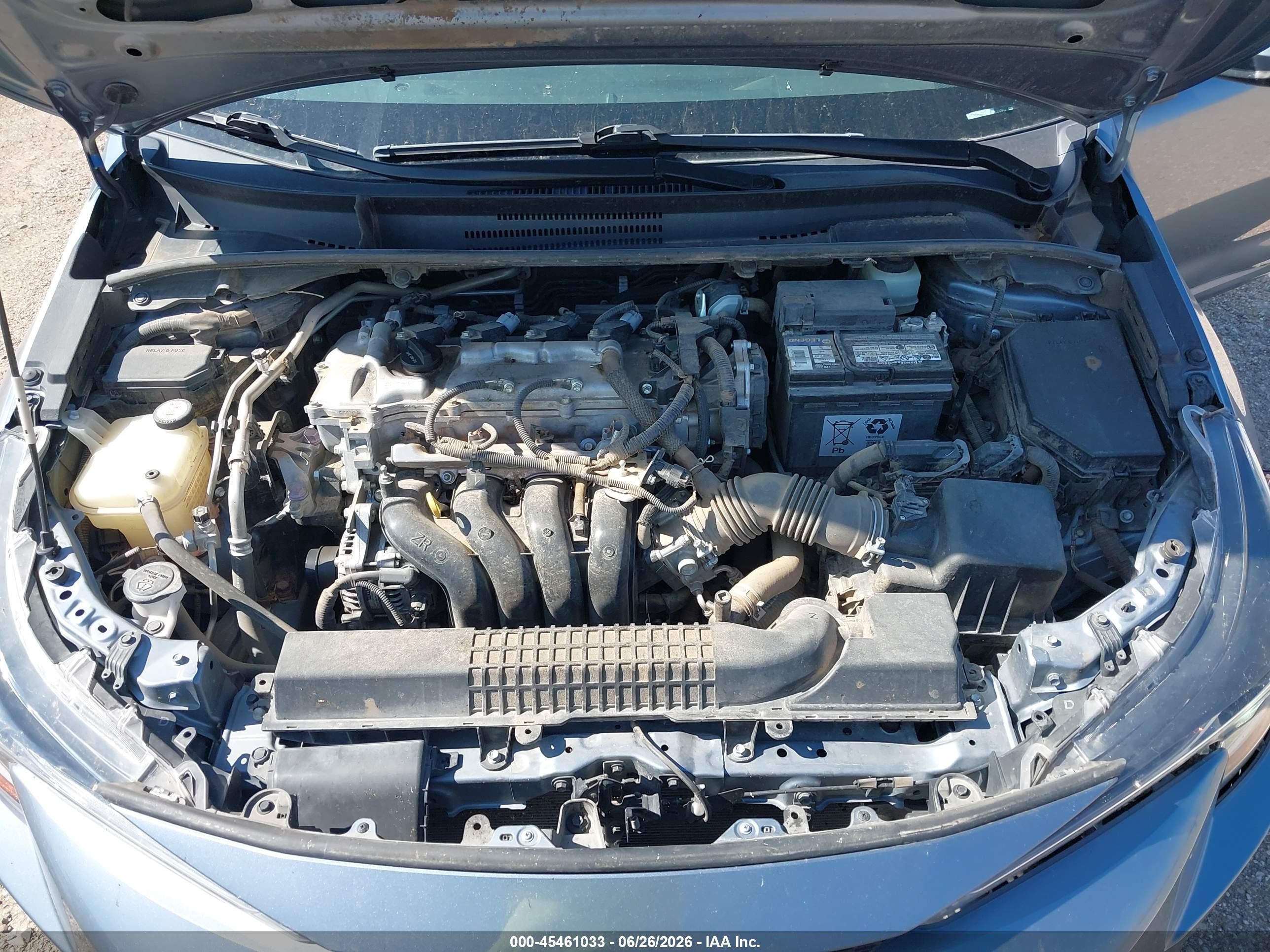 2020 Toyota Corolla Le Blue vin: JTDEPRAE9LJ073351