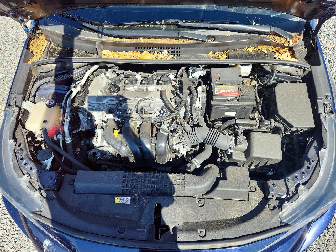 2020 Toyota Corolla Le Blue vin: JTDEPRAEXLJ113663