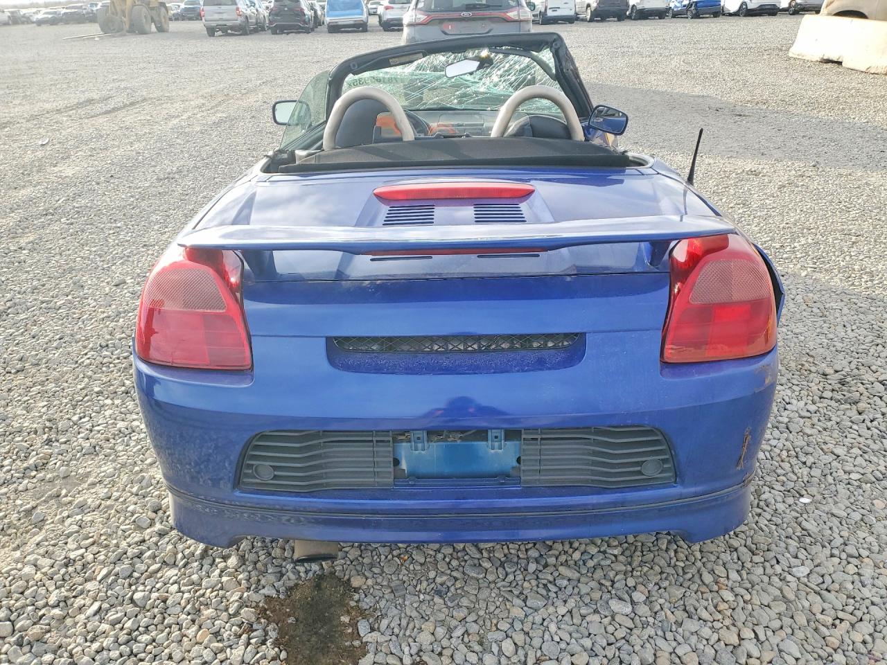 2002 Toyota Mr2 Spyder Base Blue vin: JTDFR320020043853