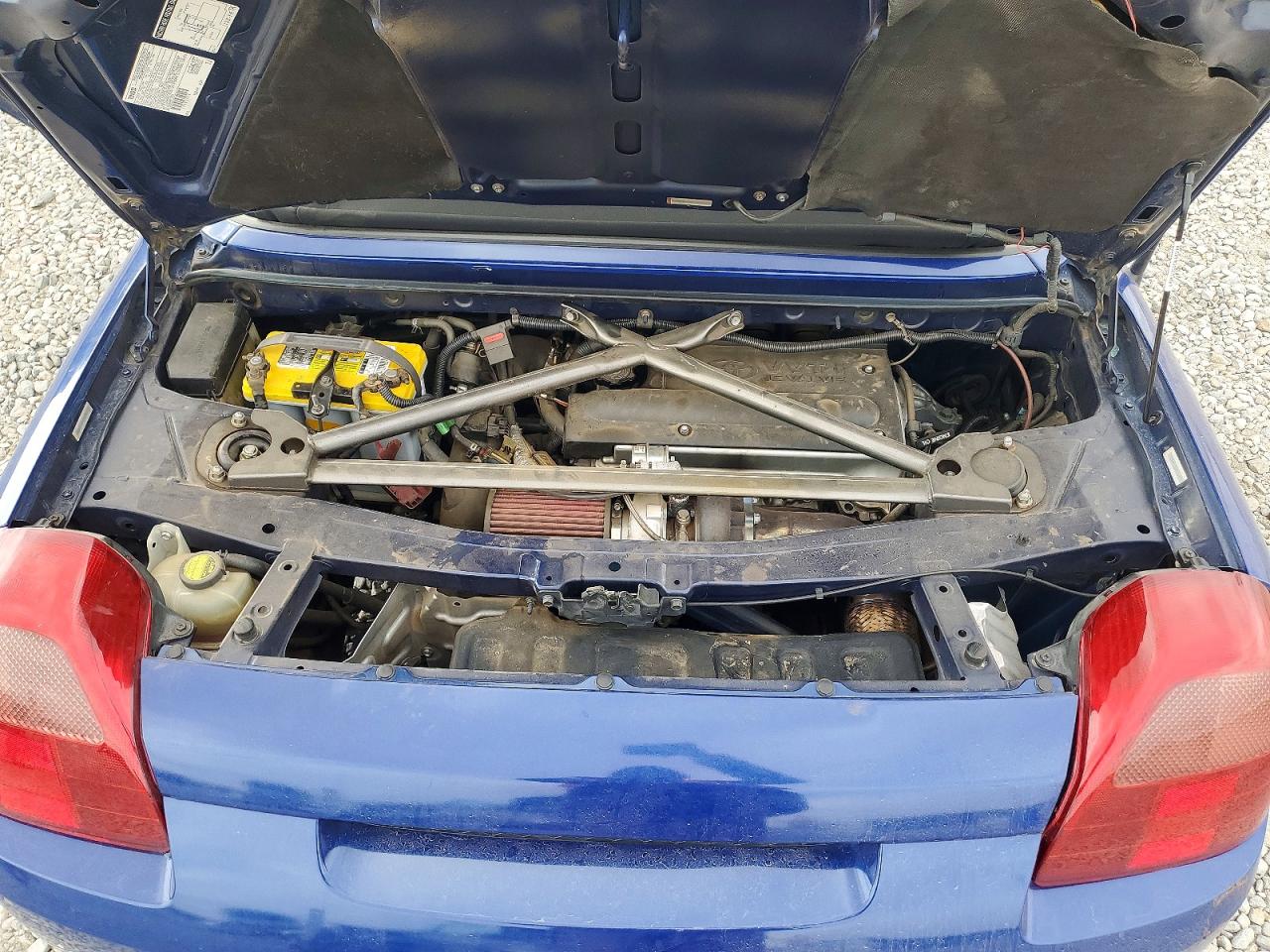 2002 Toyota Mr2 Spyder Base Blue vin: JTDFR320020043853