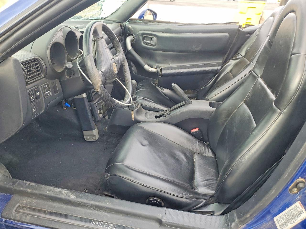 2002 Toyota Mr2 Spyder Base Blue vin: JTDFR320020043853