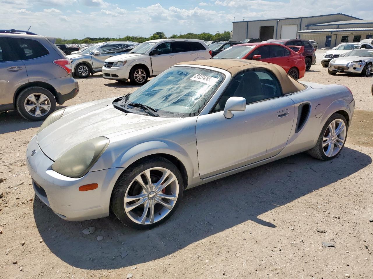 2002 Toyota Mr2 Spyder Silver vin: JTDFR320020048969