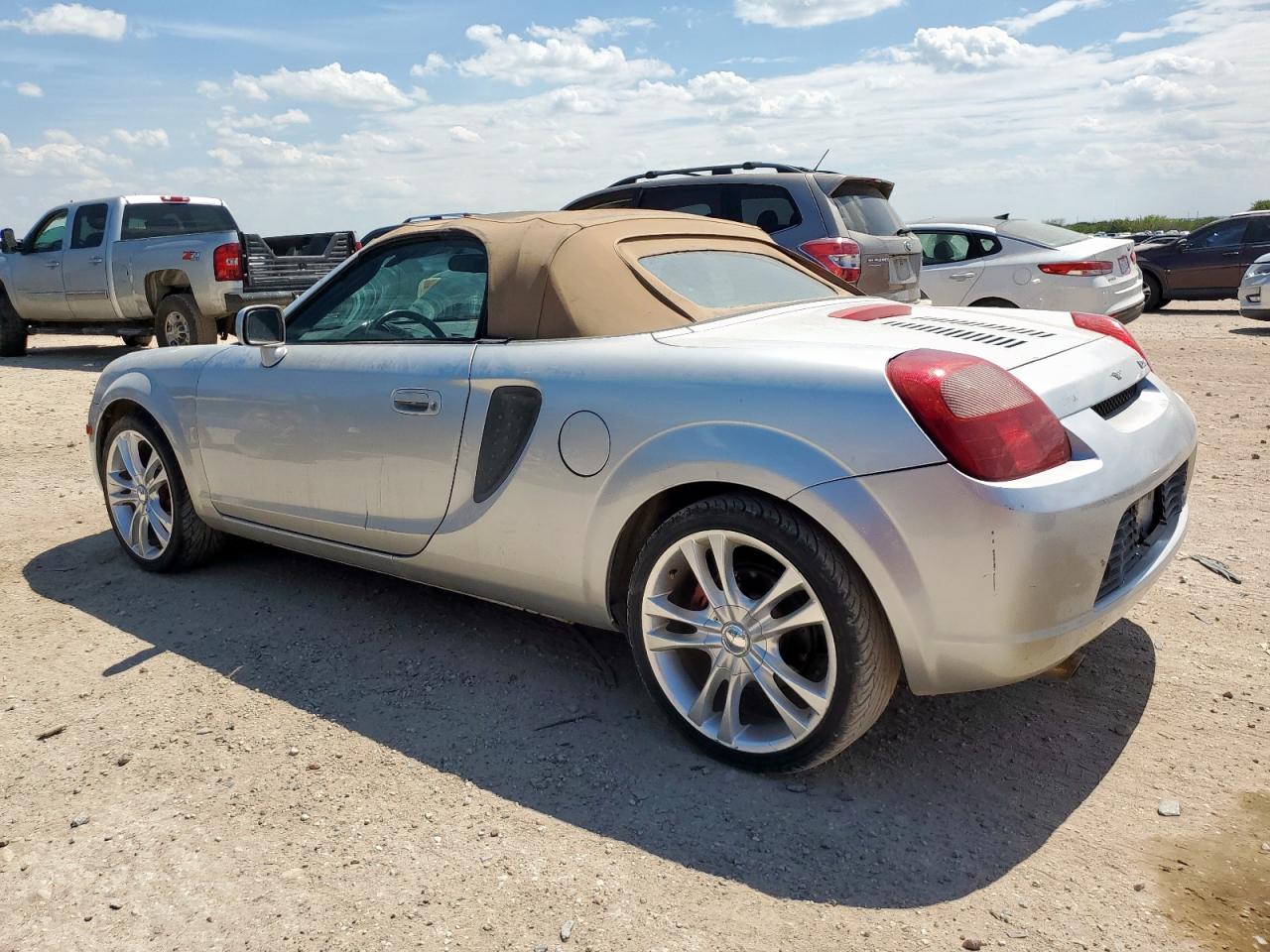 2002 Toyota Mr2 Spyder Silver vin: JTDFR320020048969
