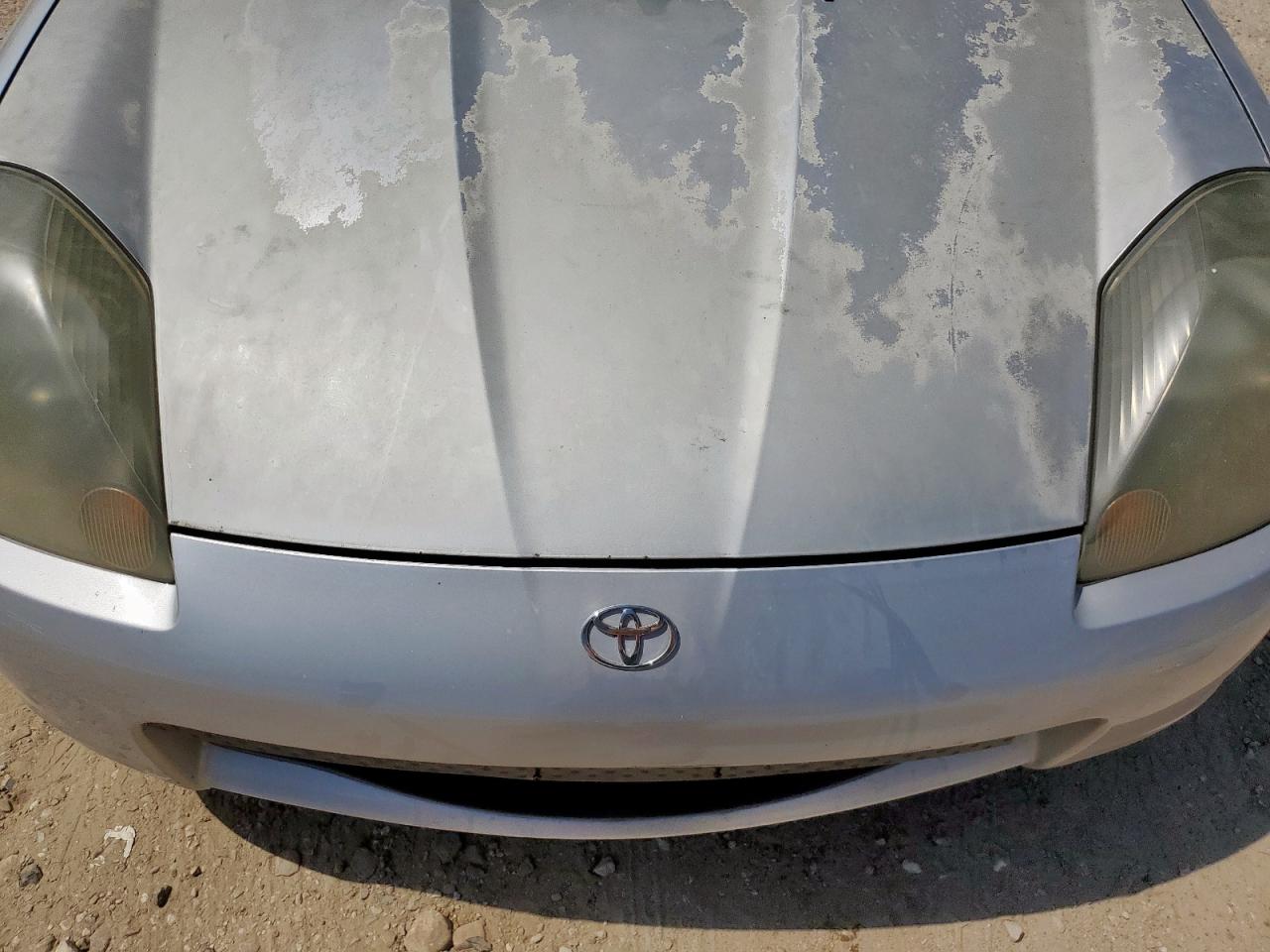 2002 Toyota Mr2 Spyder Silver vin: JTDFR320020048969
