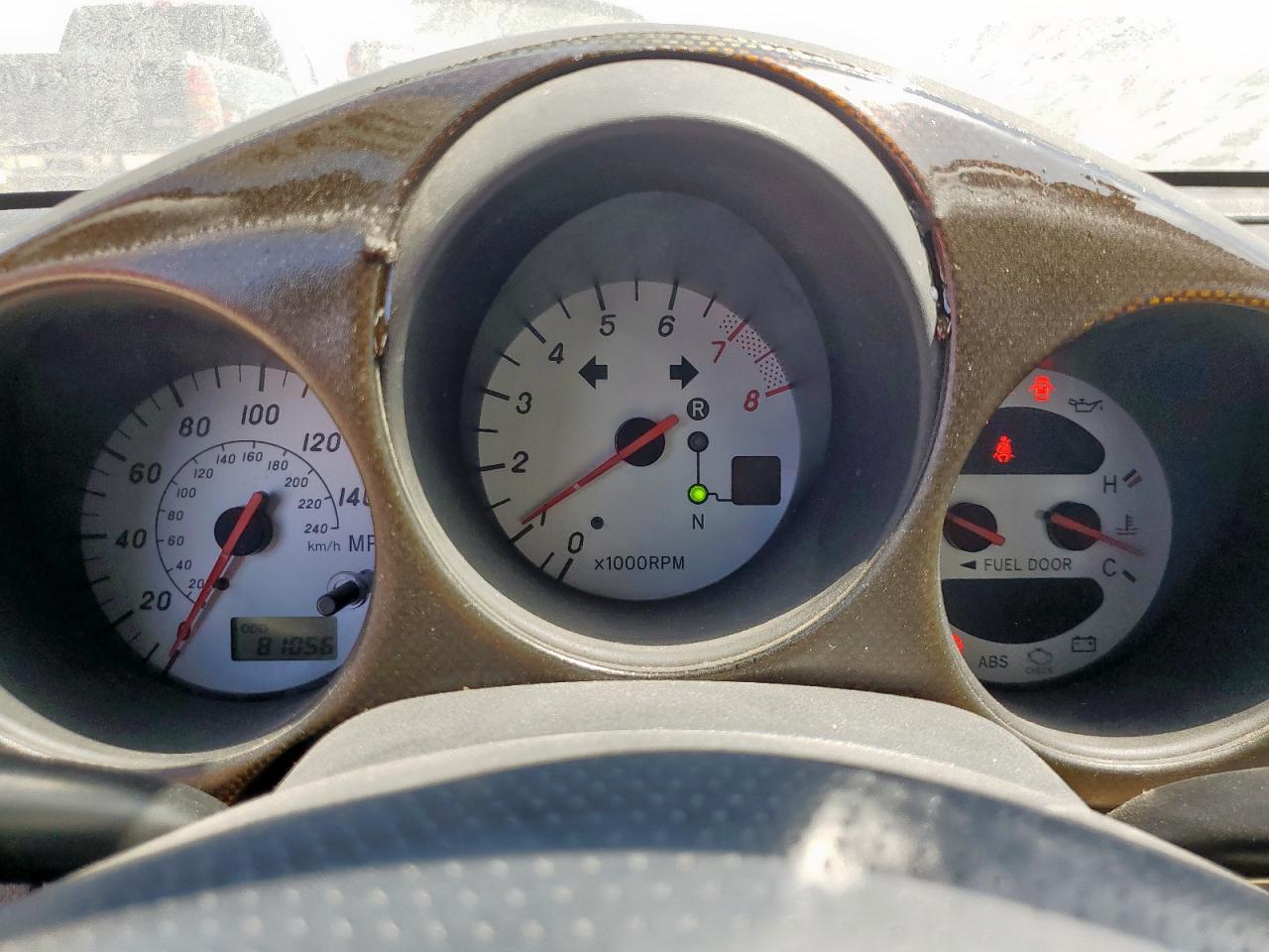 2002 Toyota Mr2 Spyder Silver vin: JTDFR320020048969