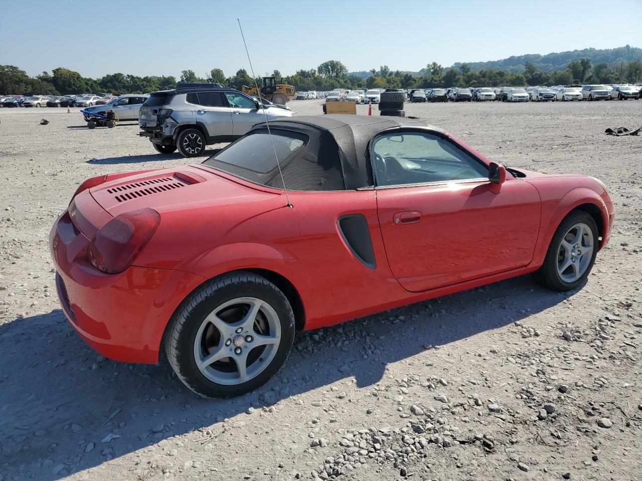 2000 Toyota Mr2 Spyder Red vin: JTDFR3200Y0006102