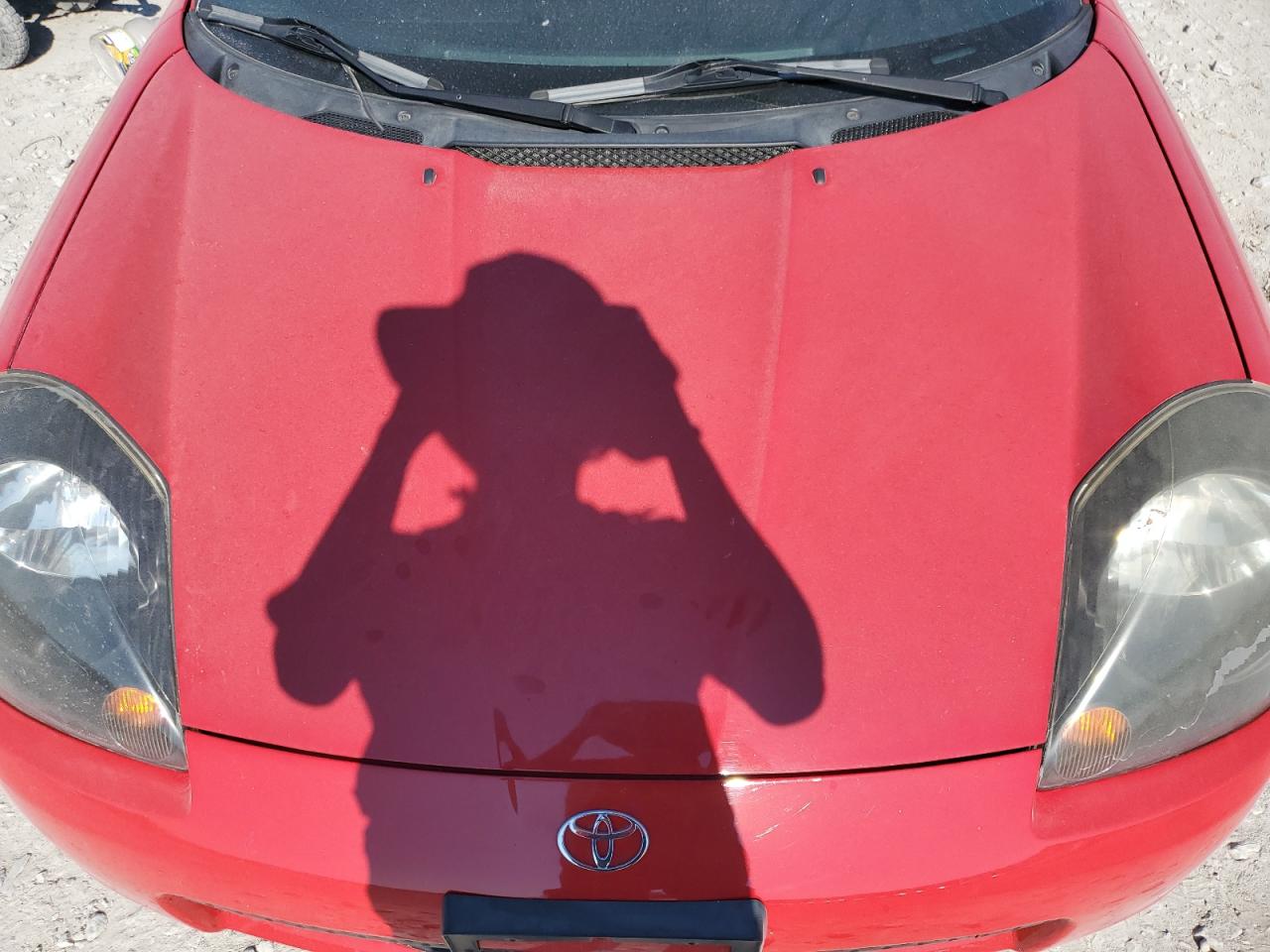 2000 Toyota Mr2 Spyder Red vin: JTDFR3200Y0006102