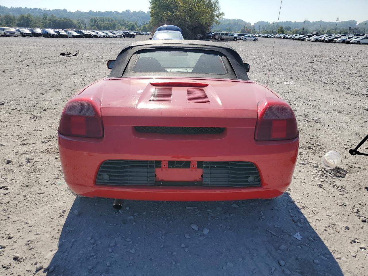 2000 Toyota Mr2 Spyder Red vin: JTDFR3200Y0006102