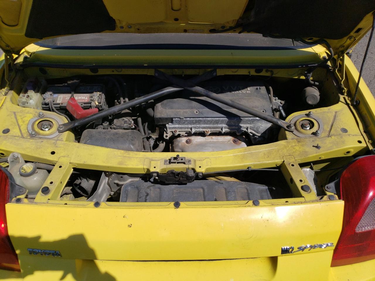 2000 Toyota Mr2 Spyder Желтый vin: JTDFR3200Y0014930