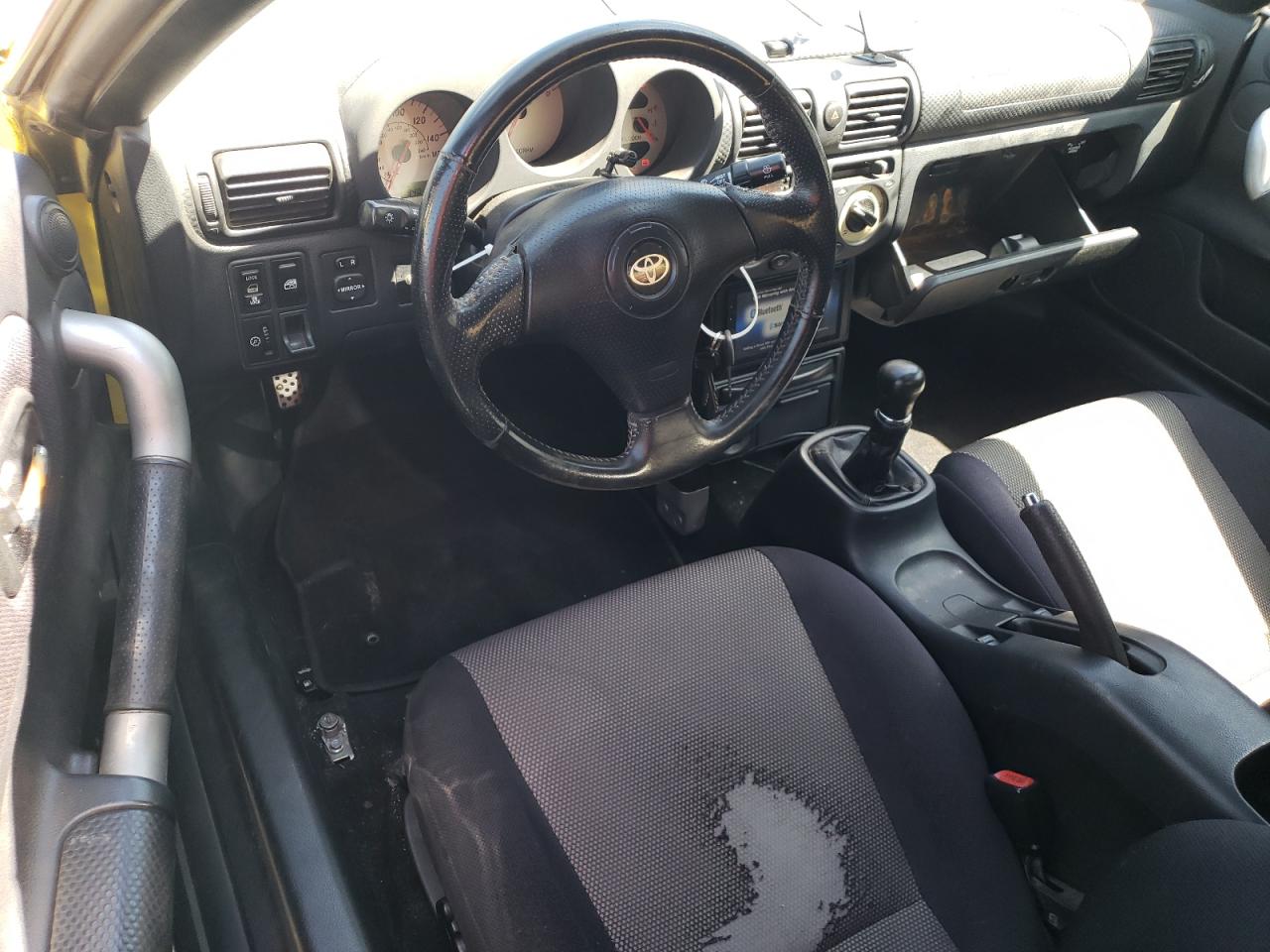 2000 Toyota Mr2 Spyder Желтый vin: JTDFR3200Y0014930
