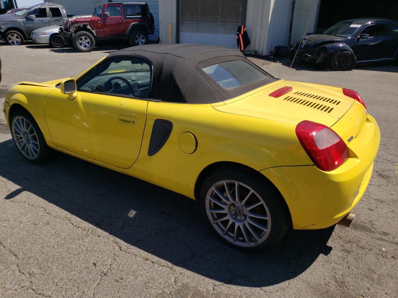 2000 Toyota Mr2 Spyder Желтый vin: JTDFR3200Y0014930