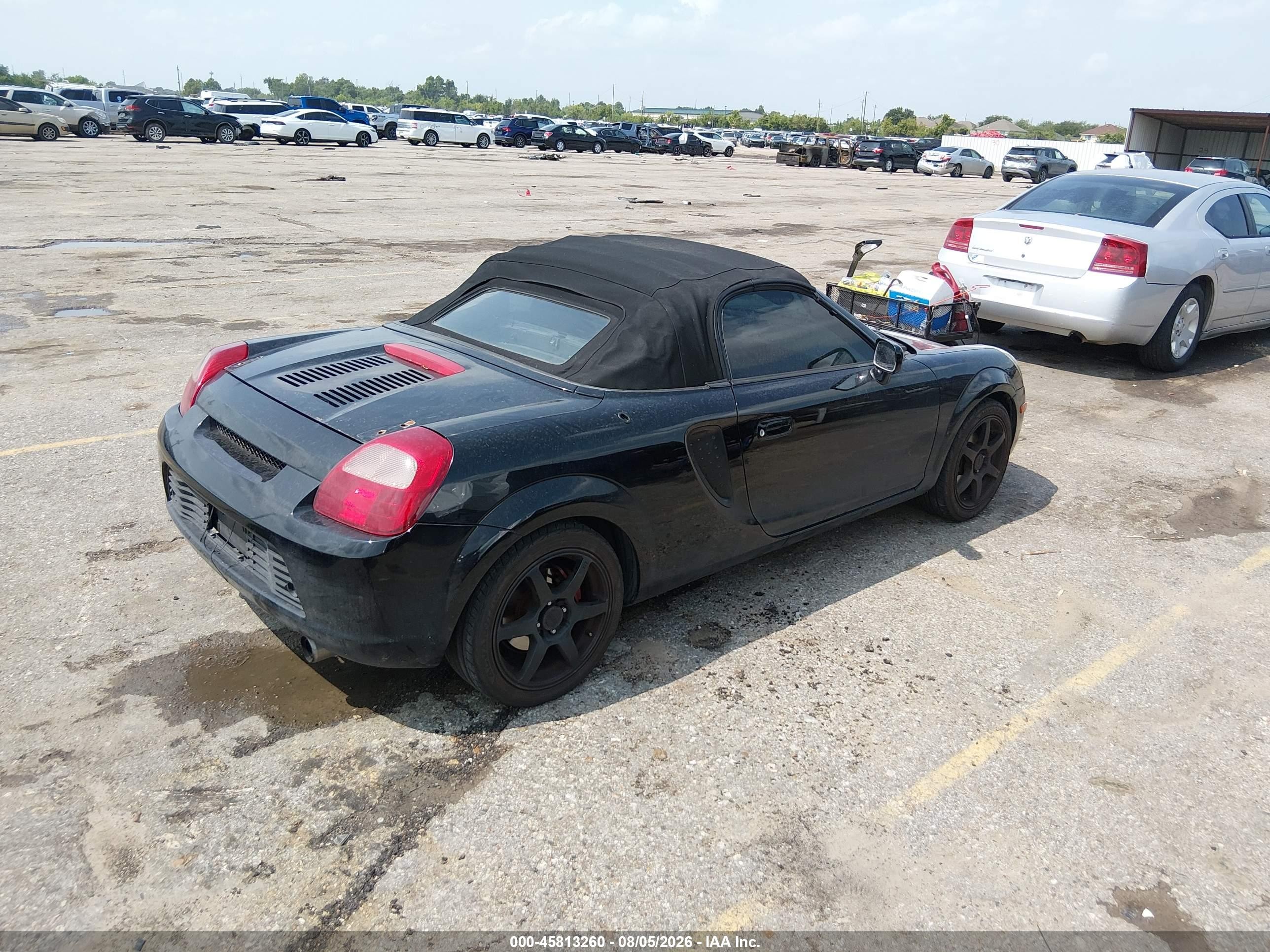 2001 Toyota Mr2 Spyder   Black vin: JTDFR320110033508