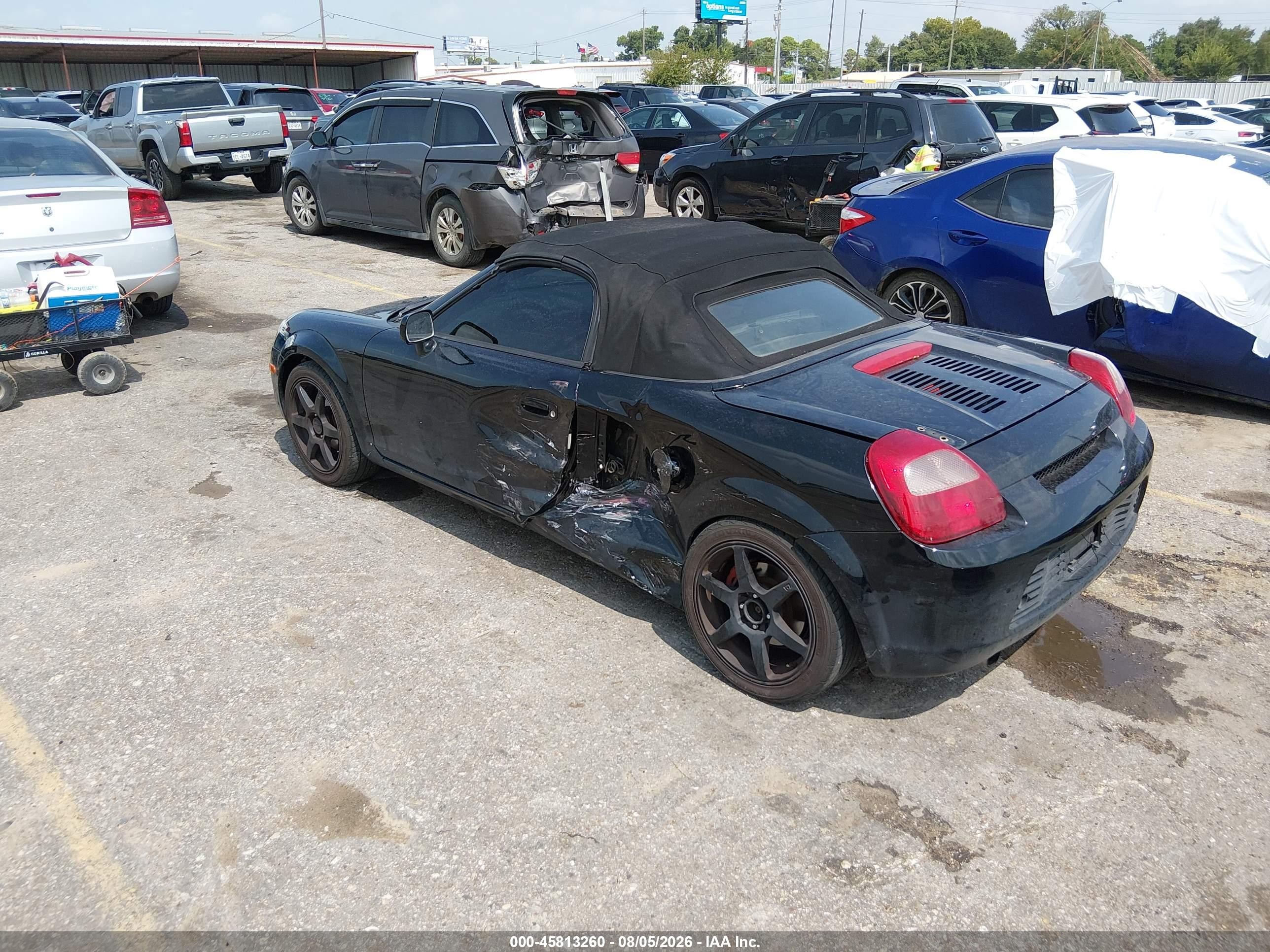 2001 Toyota Mr2 Spyder   Black vin: JTDFR320110033508